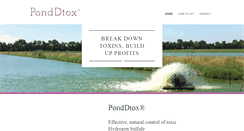 Desktop Screenshot of ponddtox.com